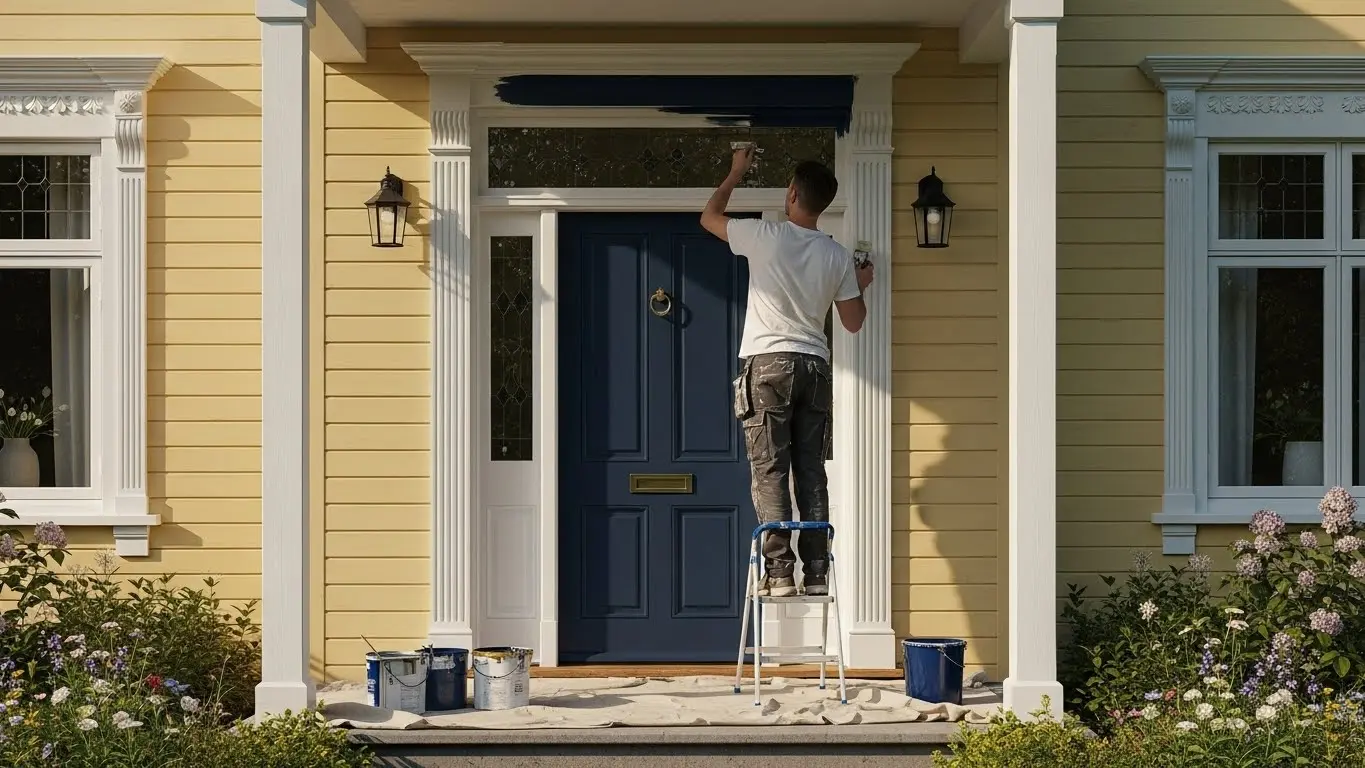 Exterior Door & Trim Painting