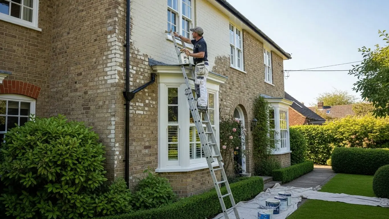 Exterior Masonry Painting