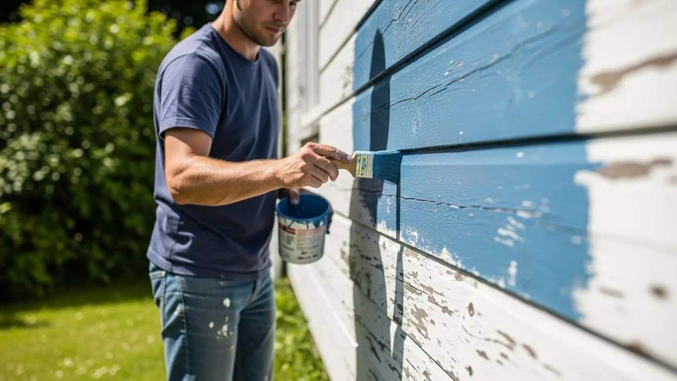 Exterior Wood Painting