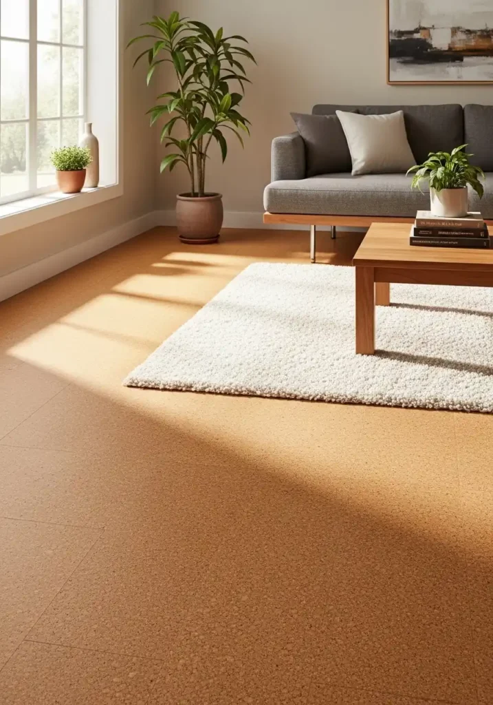 Cork Flooring Sustainable Comfort for Eco-Conscious Homes
