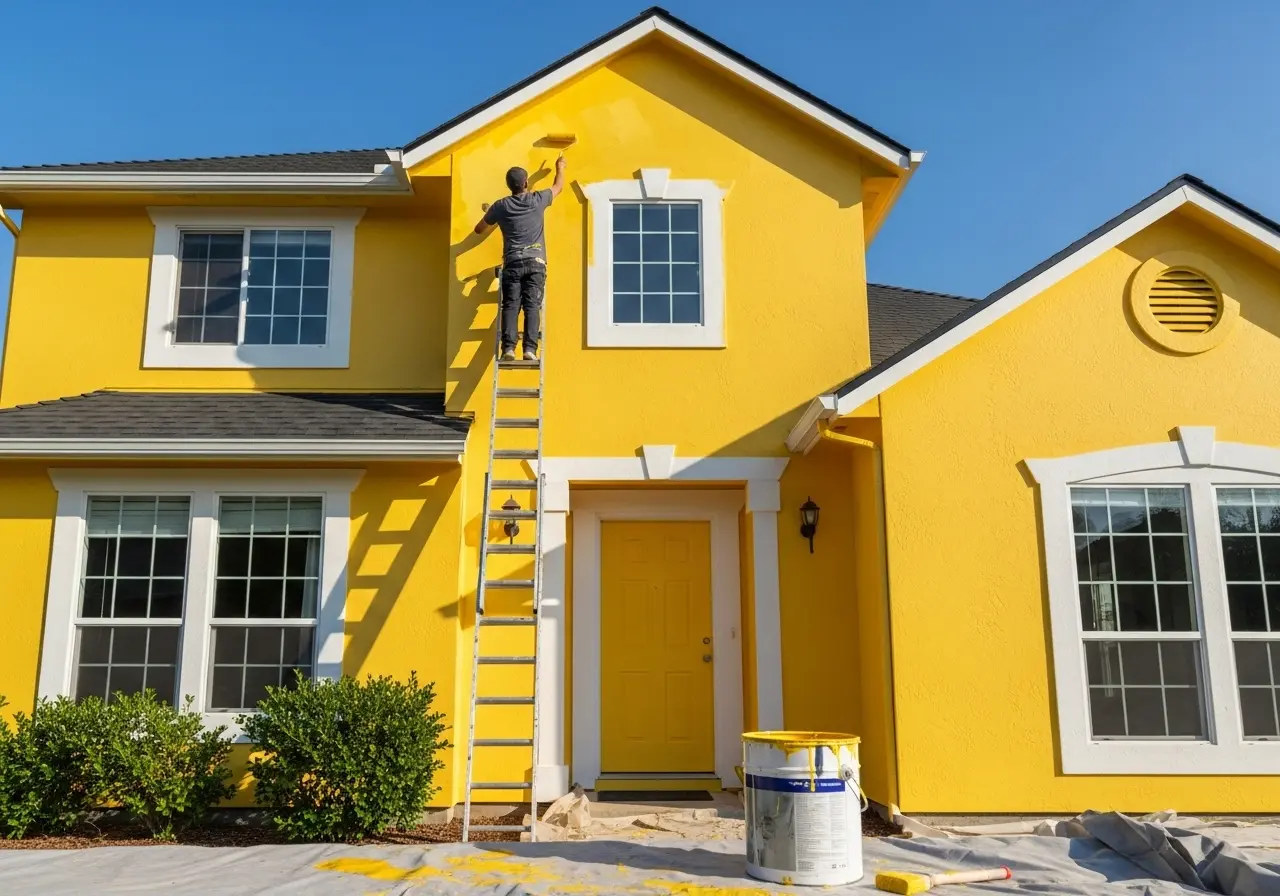 Exterior painting Alderbury