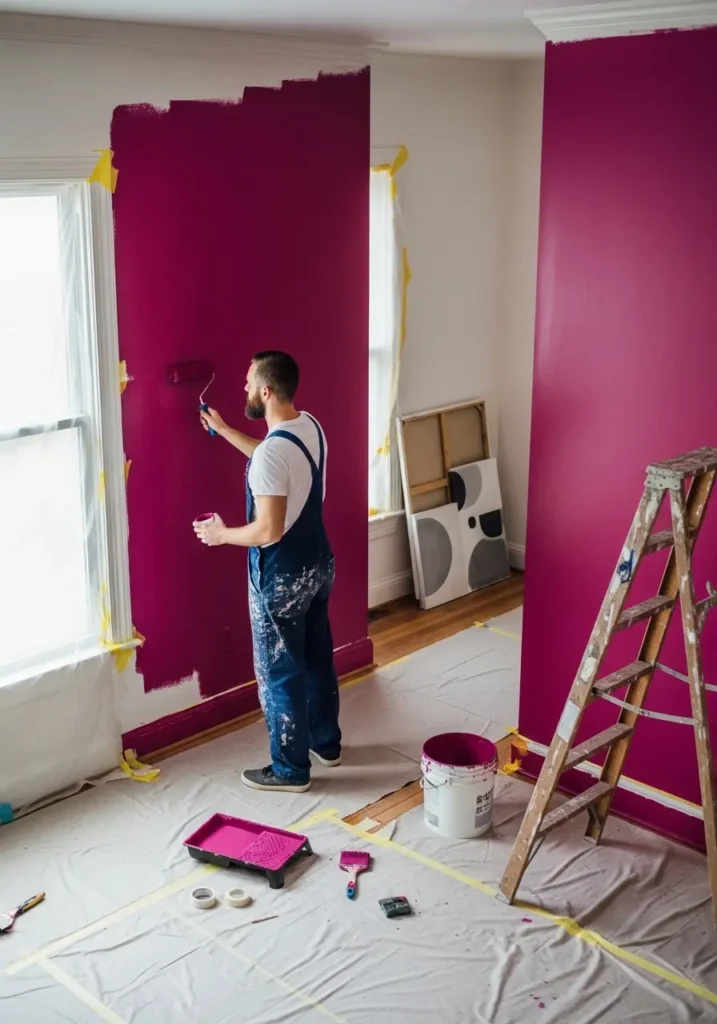 Painter and decorator near me in Middle Woodford