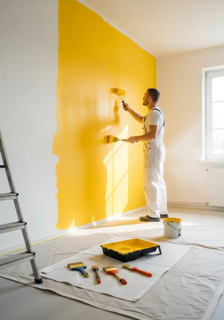 Painting and decorting near me in Winterbourne Gunner