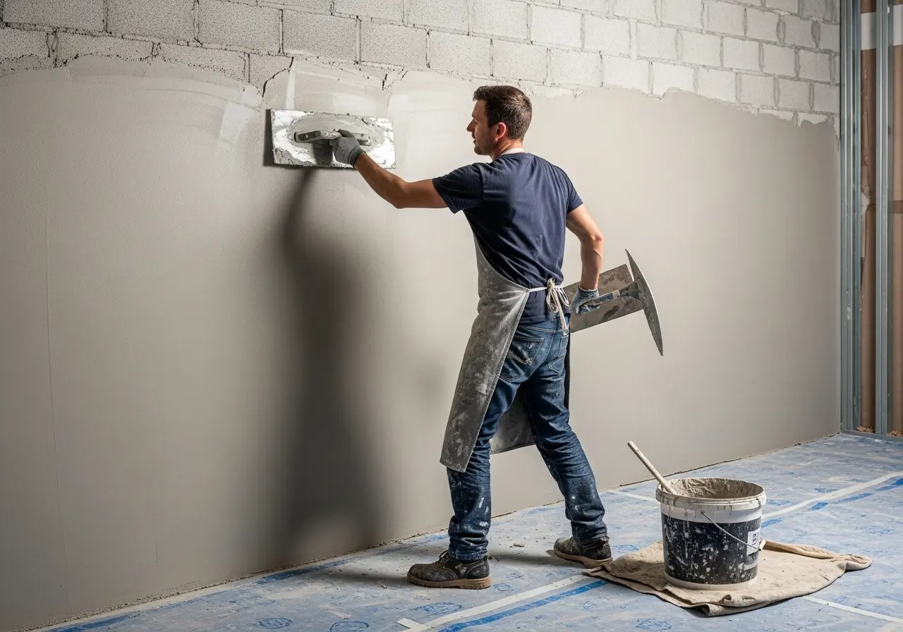 Plastering Middle Woodford