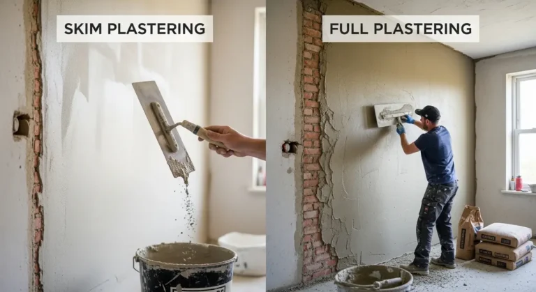 Skim Plastering vs Full Plastering - Which Do You Need in Salisbury, UK