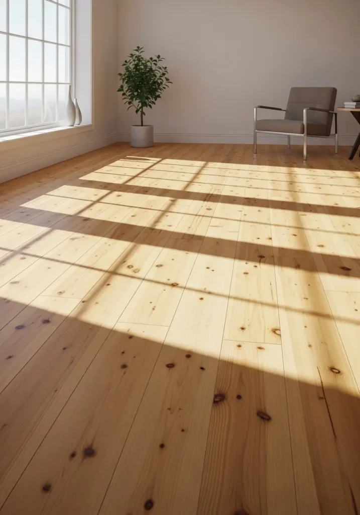 Wide Plank Flooring Contemporary Elegance Through Proportion