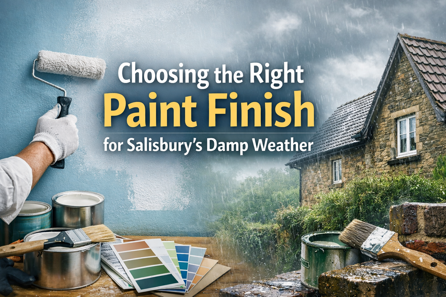 Choosing the right paint finish